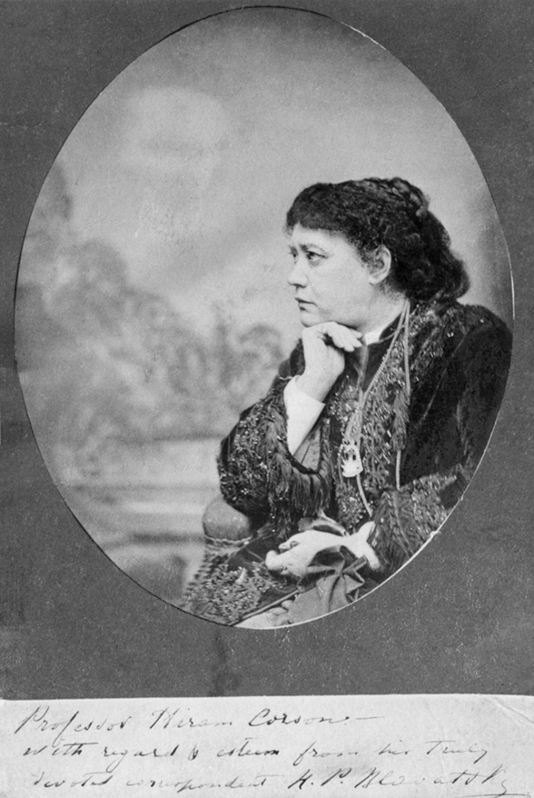 Ritratto storico di Elena Petrovna Blavatsky, fondatrice della Società Teosofica